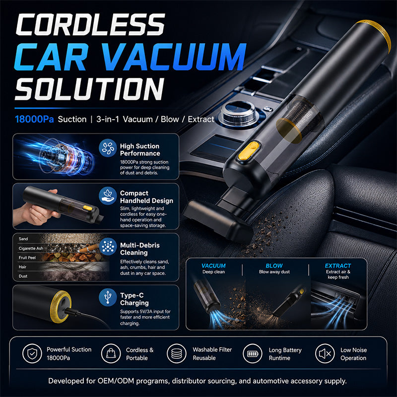 KaiTech Slim X8 APEX Car Vacuum