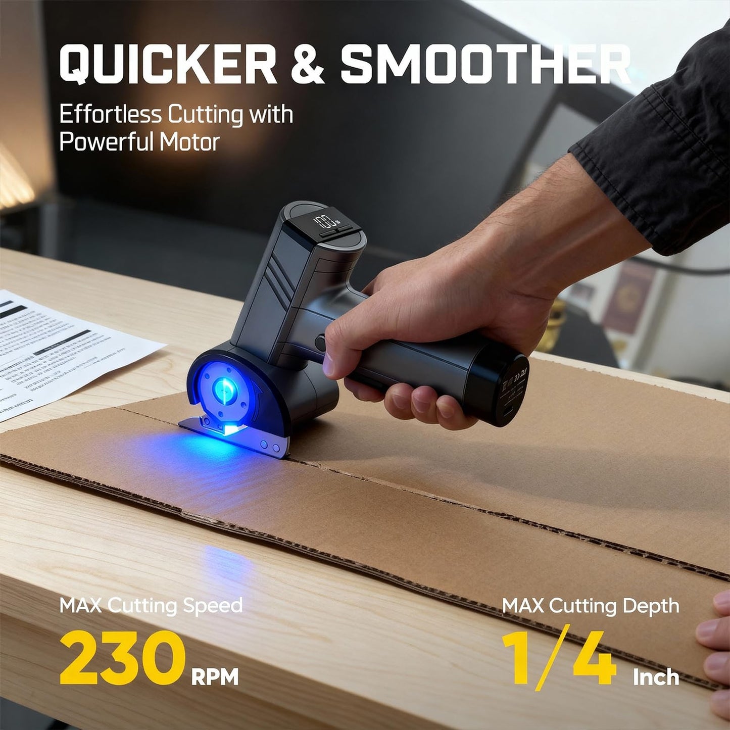 KaiTech V8 Nano Cordless Electric Scissors